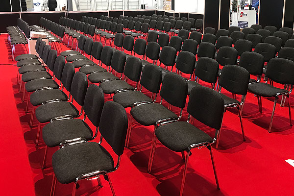 Linking ISO conference chairs for hire