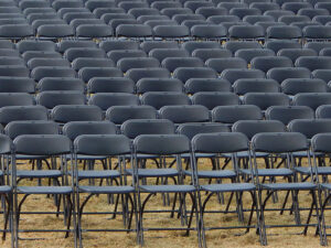 Outside chair hire