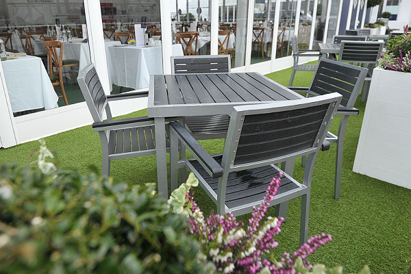 Outdoor furniture hire is always a popular choice