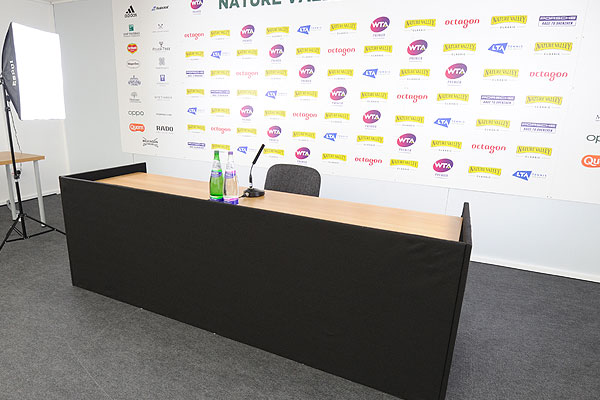 Press conference tables