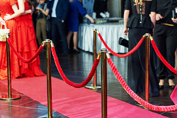 Roll out the red carpet for VIP events!