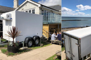 Refrigerated trailers for cafes & restaurants as demand for UK staycations soars
