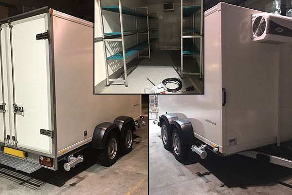 First refrigerated trailer arrival