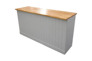 Rustic oak top bar units for hire
