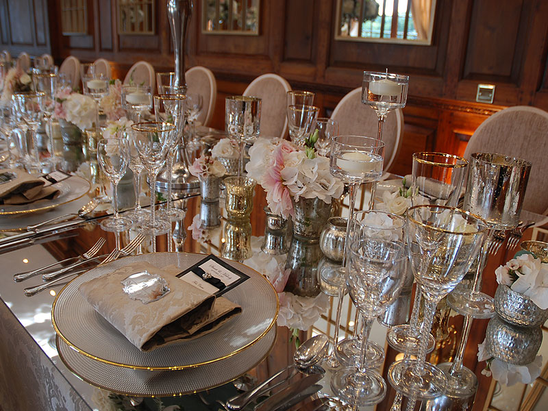 Stunning table settings with Event Hire UK