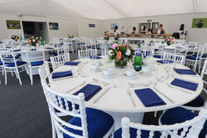 Stylish event dining furniture hire