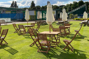 Outside furniture rental for the summer months