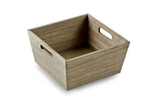 Wooden bread baskets