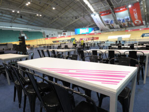table and chair hire
