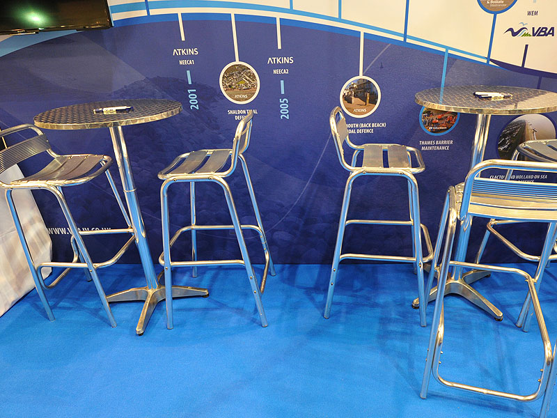 5 easy ways to create catering areas at your event with cafe furniture hire