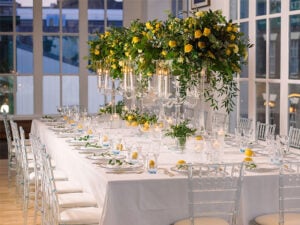 wedding table hire london