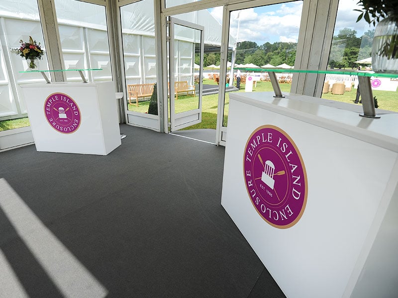 meet and greet reception desk hire