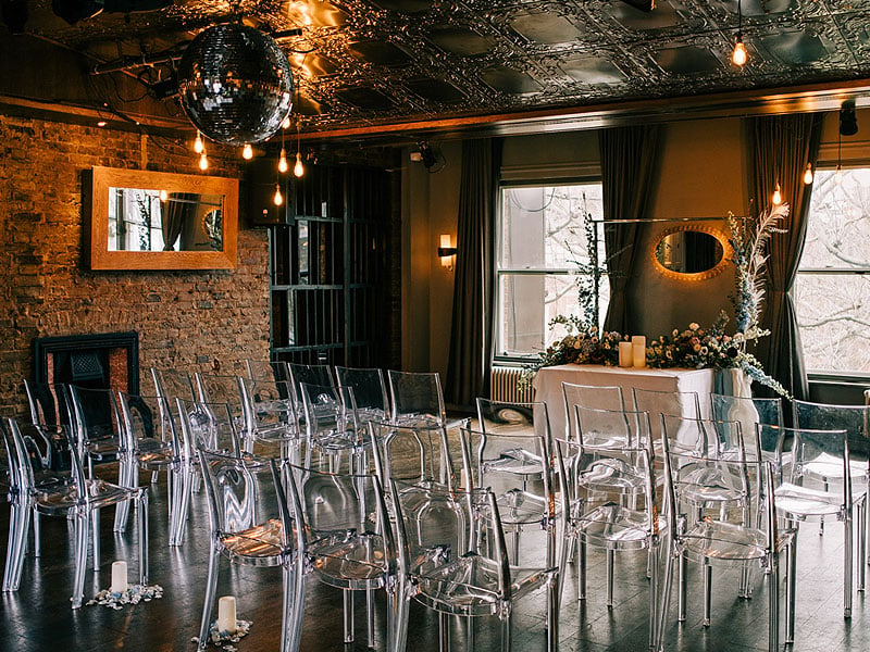 chic ghost chairs for weddings