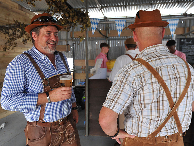 The popularity of beer festivals and Oktoberfest events in the UK