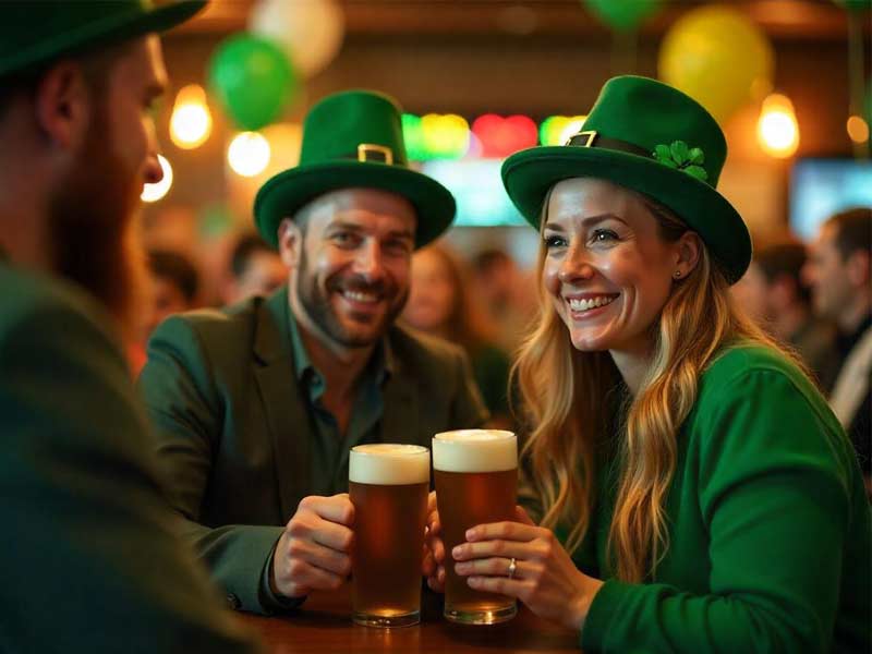 Raise a glass: Irish themed glassware hire for St. Patrick’s Day celebrations