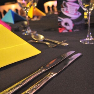 Patterned Cutlery Hire