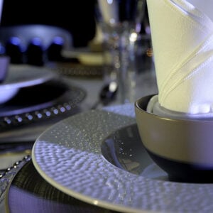 Textured Crockery Hire