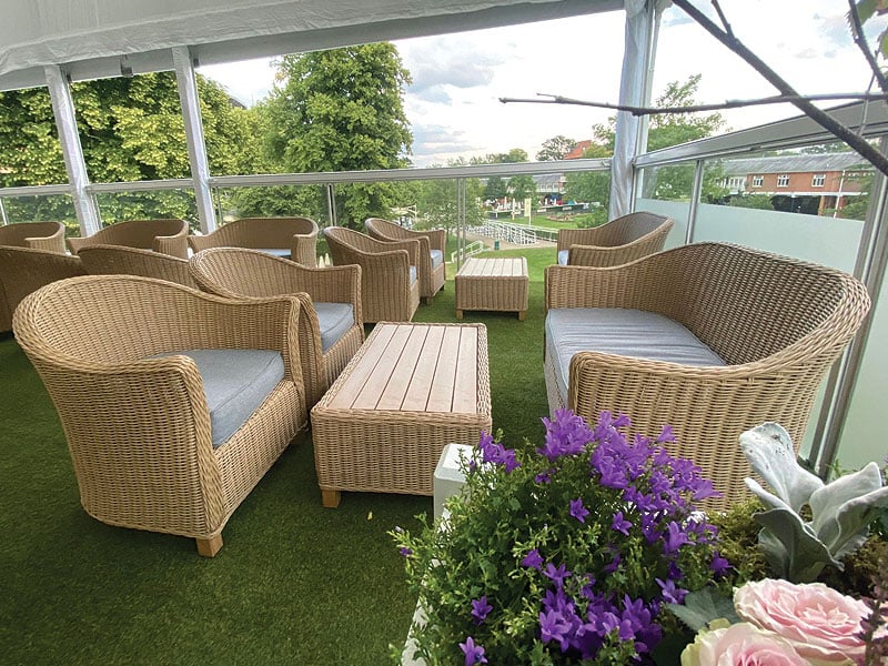 Rev up your event: Outdoor furniture rental for Silverstone circuit