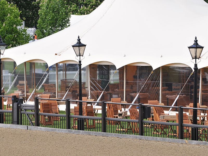 Equestrian elegance: Hospitality area furniture at the Royal Windsor Horse Show