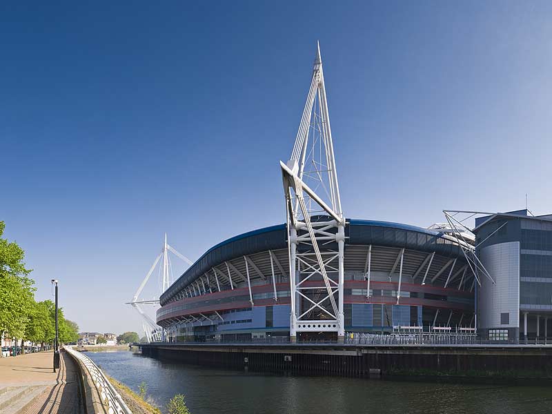 What type of events can take place at the Principality Stadium Cardiff in 2025