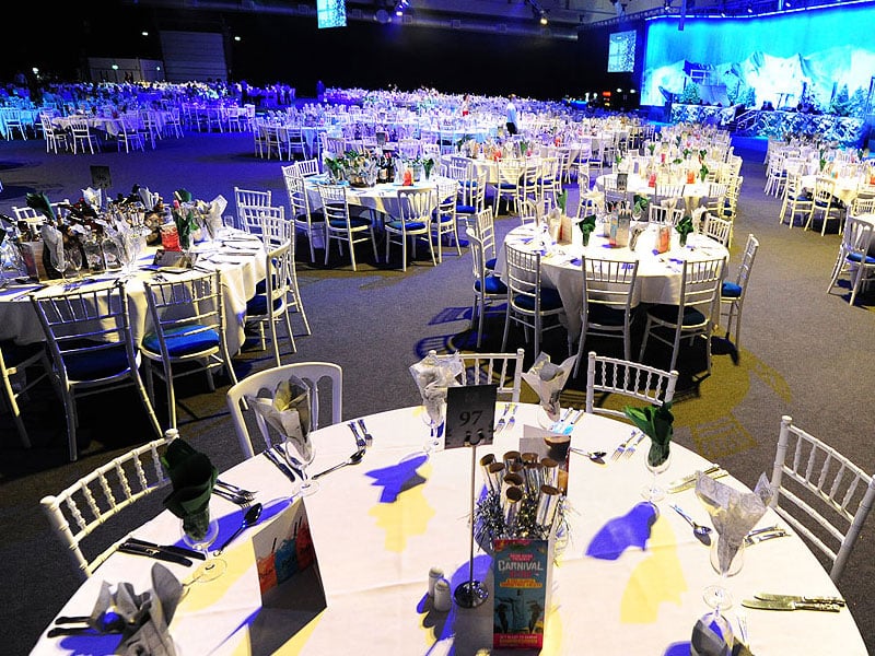 Table hire for rugby clubs: Perfect for black-tie awards nights & dinners