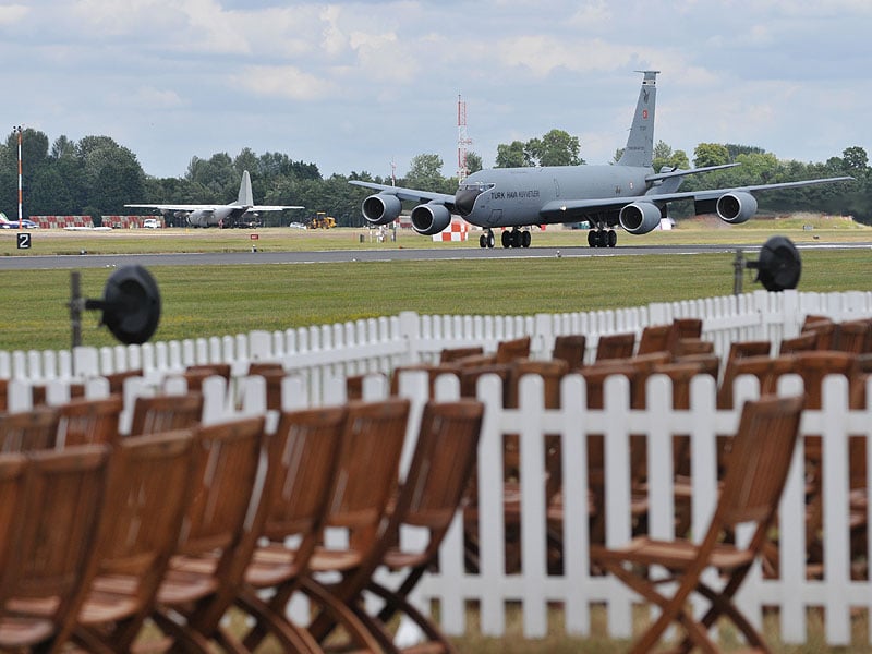 Reaching new heights at Farnborough International Air Show: Quality furniture hire for world-class events