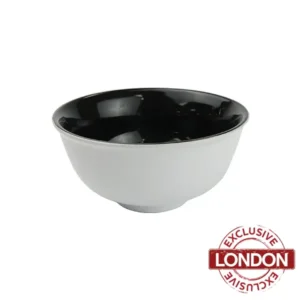 White & Black Rice Bowl