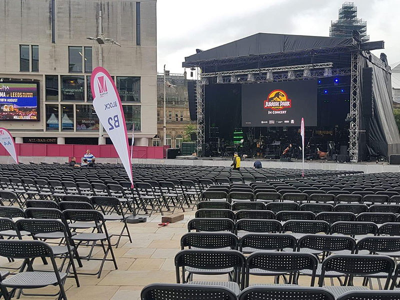 Furniture hire for concert venues and theatre halls: From receptions to VIP lounges