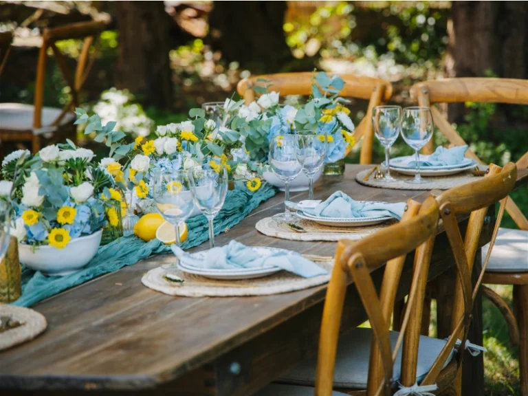 Garden party furniture hire ideas to make your event truly spectacular