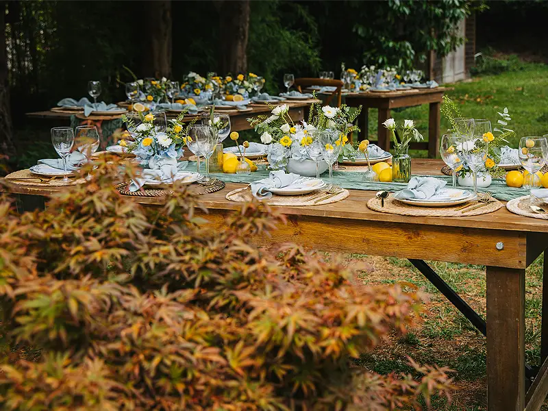 Garden party furniture hire ideas to make your event truly spectacular